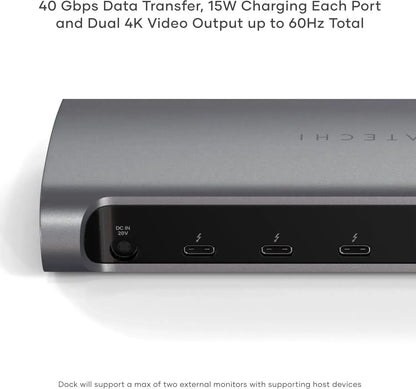     Satechi Thunderbolt 4 Docking Station for MacBook