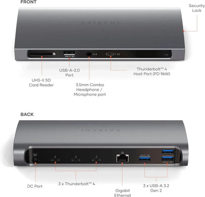     Satechi Thunderbolt 4 Docking Station front view