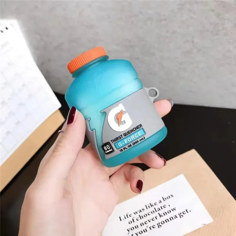 Creative cartoon earphone case for AirPods 1 2/AirPods Pro/AirPods Pro 2/AirPods 3 earphone drop protection case