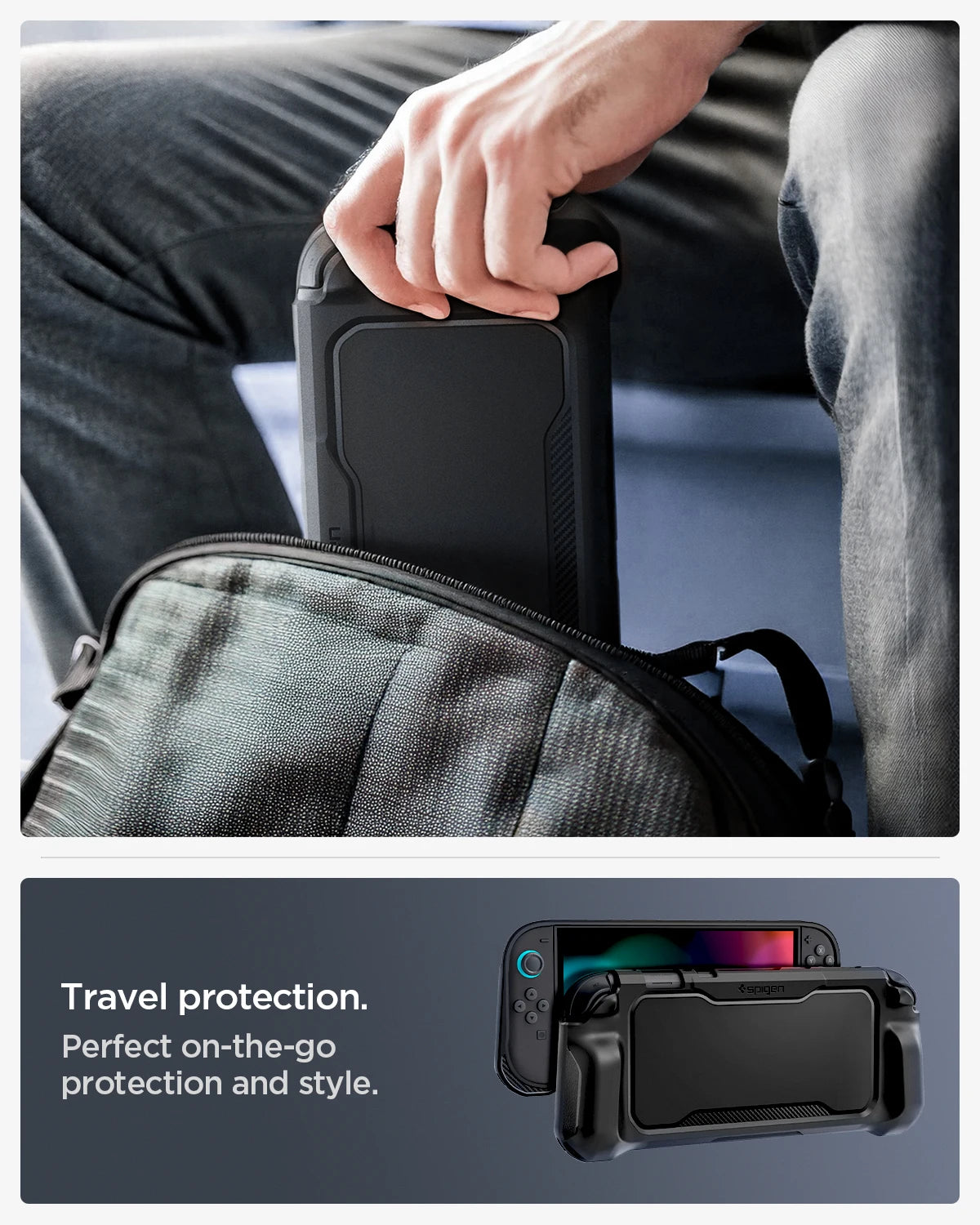 Spigen Rugged Armor Thermoplastic Polyurethane Case for Nintendo Switch 2