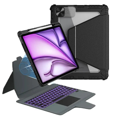 Nillkin iPad Magnetic Smart Case rotating viewing angles Techs Park