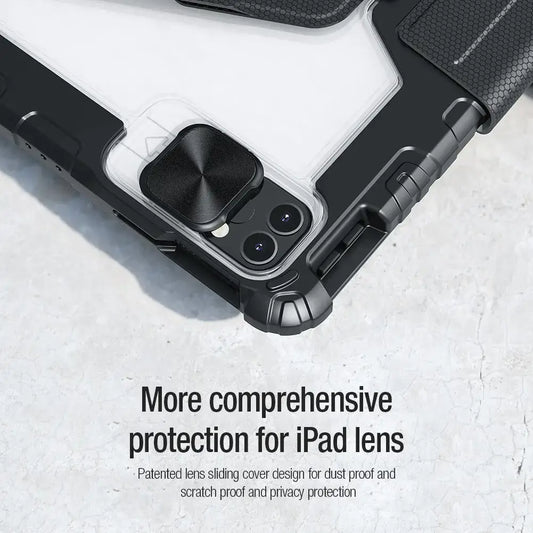 Nillkin iPad Magnetic Smart Case 360 rotation stand front view Techs Park