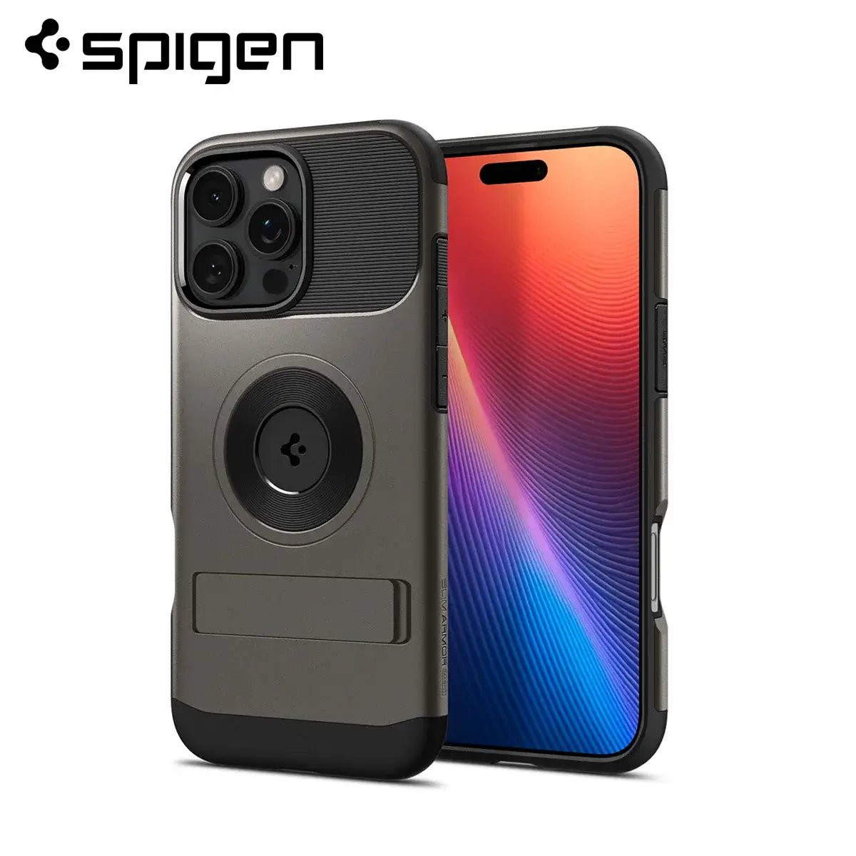 Coque Spigen Slim Armor MagFit Magsafe pour iPhone 16 Pro Max / 16 Pro