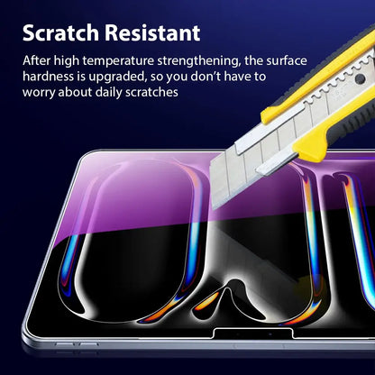 Tempered Glass For Ipad Pro 13 11th M4 12.9 A16 10 9 10th 9th Gen Screen Protector Air 11 5 4 M2 M3 Mini 6 7 A17 Blue Light Film