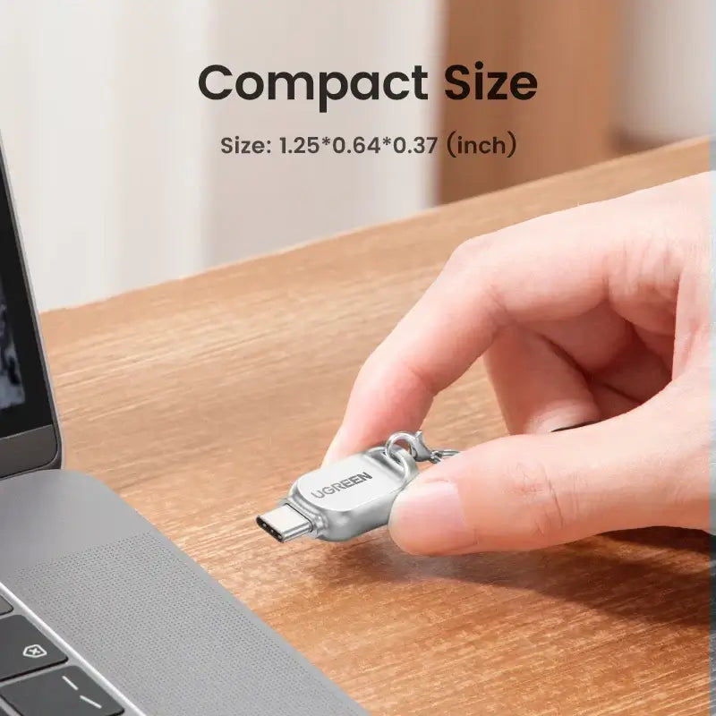 UGREEN USB-C Card Reader — Micro SD/TF OTG, USB3.0