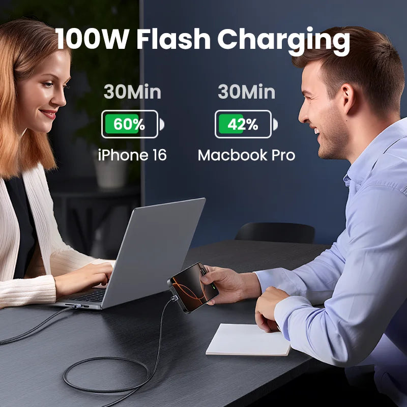 UGREEN USB-C to Type-C Cable PD 100W