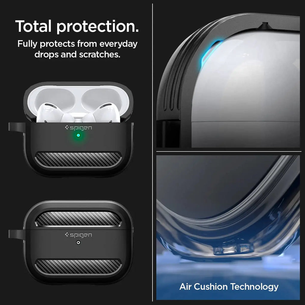 Spigen Rugged Armor Case for AirPods Pro 2 (2022)