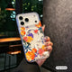 Watercolor Transparent Flowers Element Design Magnetic Phone Case，For iphone 17 17Pro max 17Air Colorful Daisy case