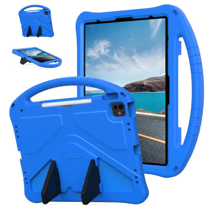 Kids EVA Case for iPad Air 13 Pro 13 2024 Pro 12.9 inch Funda Stand Shockproof Kid-Proof Handle Stand Protective Tablet Cover