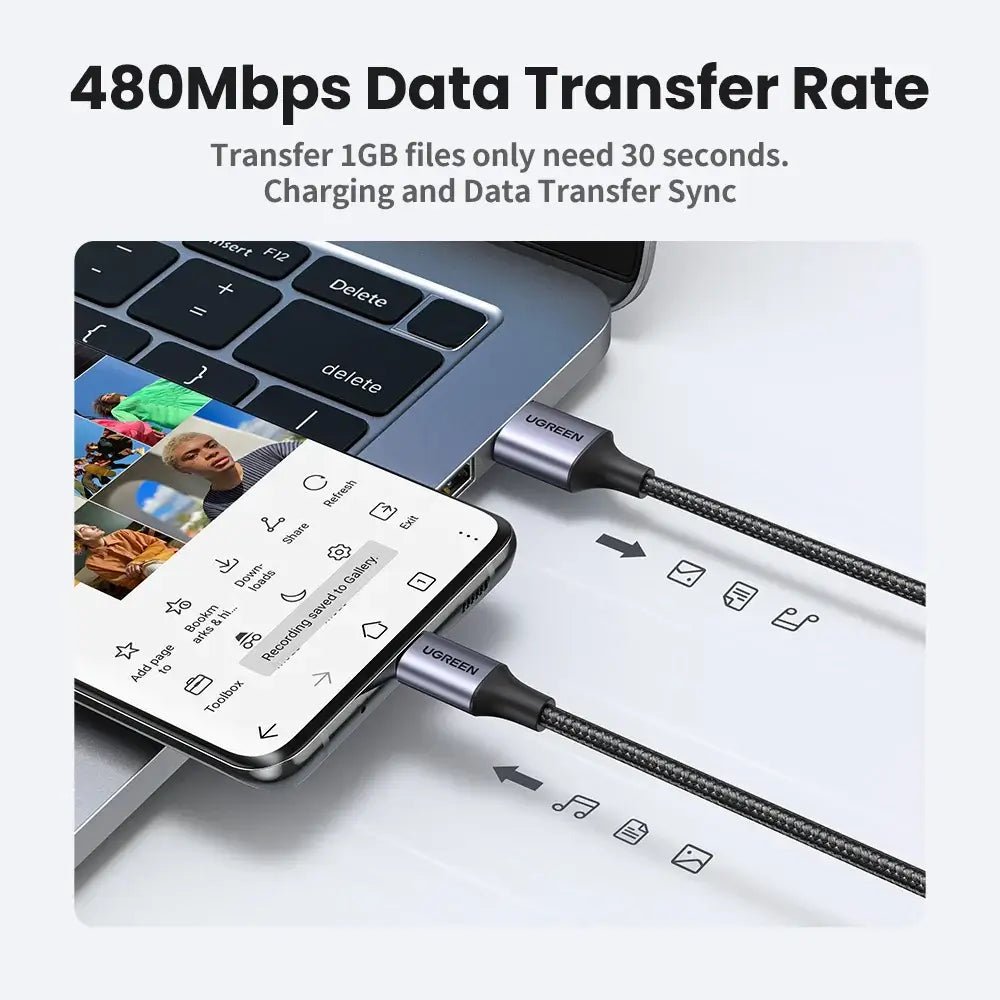 UGREEN 3A USB Type-C Cable