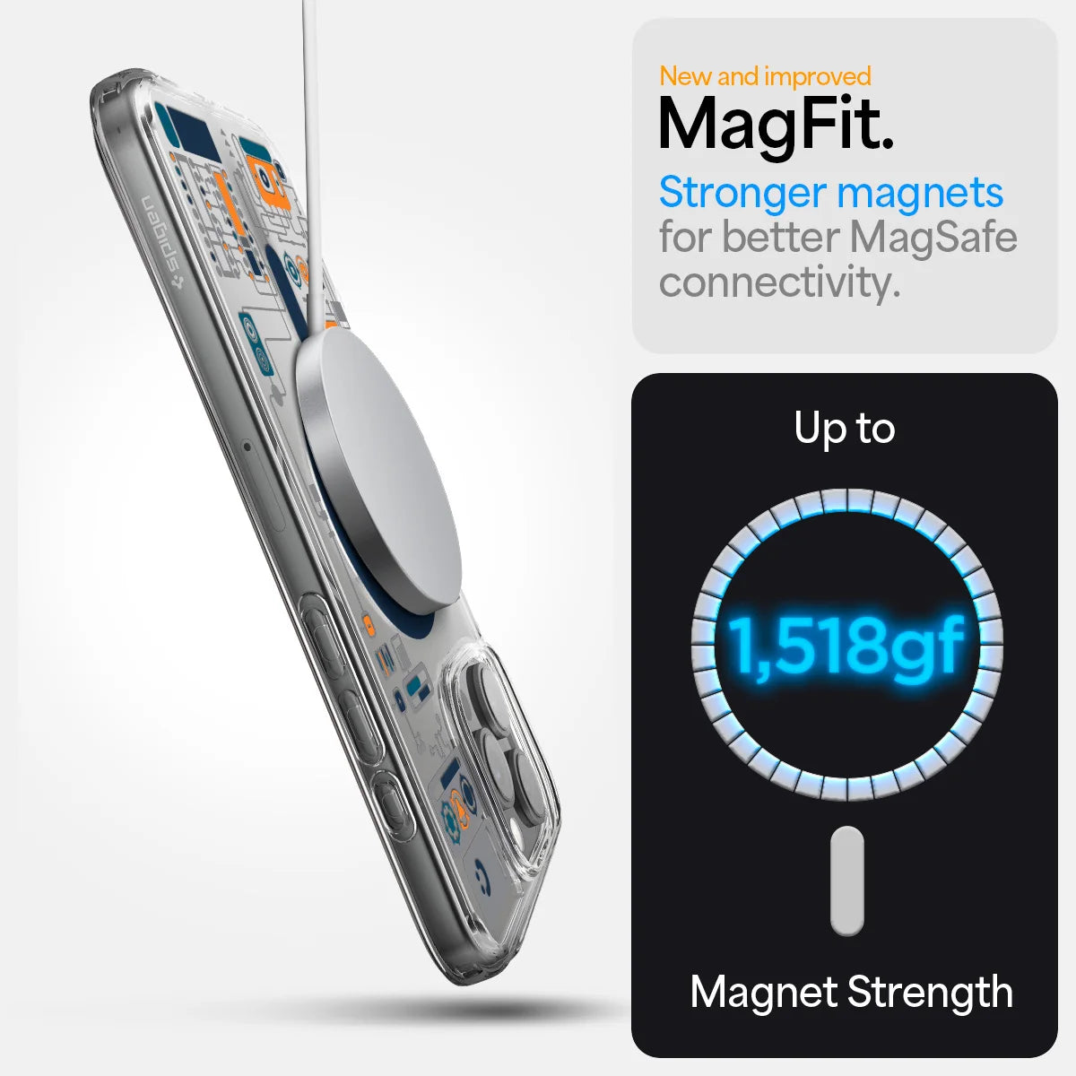 Spigen Ultra Hybrid MagFit Analogue Design Case for iPhone 16 Pro Max