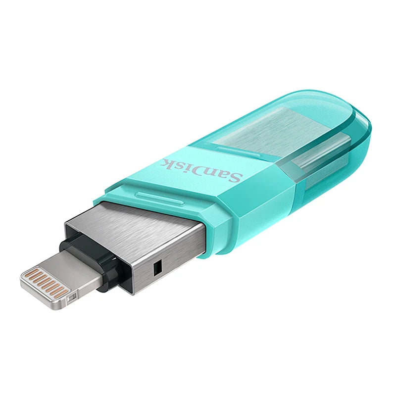 Sandisk iXPAND USB 3.0/USB 3.1 OTG Flash Drive 128GB Lightning to Pen Drive 256GB U Disk For iPhone iPad iPod Memory Stick