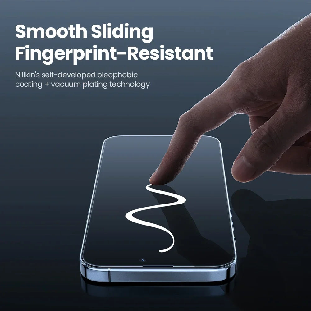 Nillkin For iPhone 16 Pro Max Screen Protector Anti-Peeping Tempered Glass Film for iPhone 16/16 Pro for iPhone 16Plus With Tool