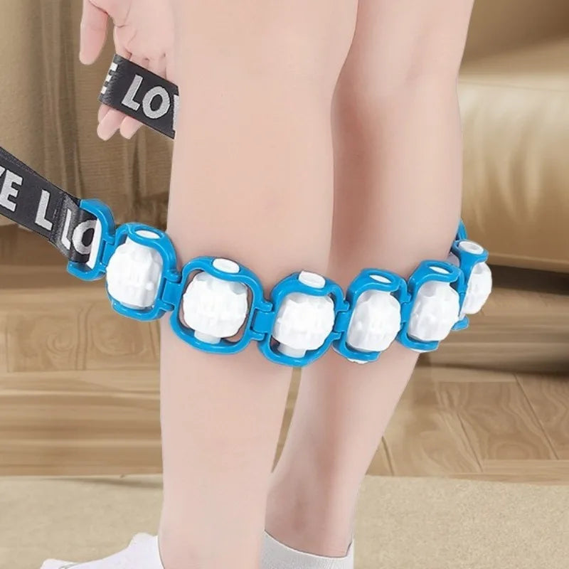 Pull Back Strip Massager Multifunctional Roller Type Massager Unclogging Meridians Open Shoulder Open Back Manual Roller