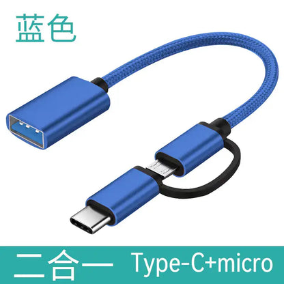 Adaptateur OTG Type-C pour appareils Android Huawei
