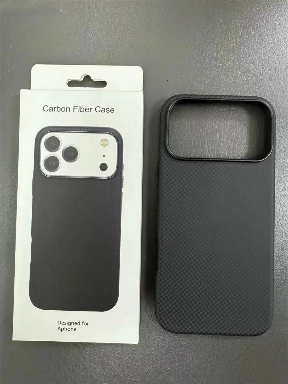 Original Kevlar Carbon Fiber Texture Magnetic Case For IPhone 17 Pro Max 17 Air Smooth-Touch Metal Camera Frame Shockproof Cover