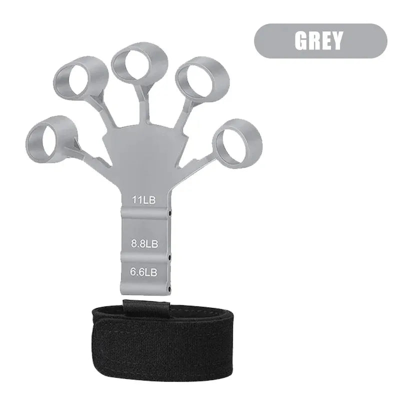Finger Trainer Five Finger Rehabilitation Device Wrist Therapy Tool Silicone Grip Strength Enhancer Hand Grip Extender