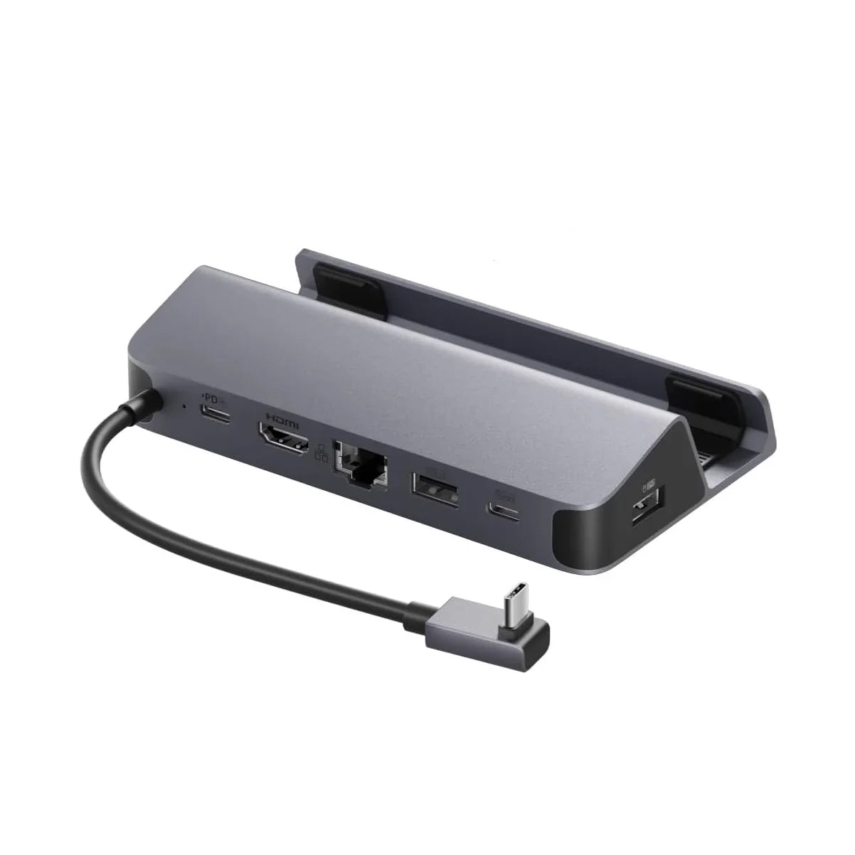 Anker Charging Station for Steam Deck/ROG Ally, 6-in-1 Charging Dock,USB C Hub with HD-MI,Ethernet,3 USB Port,100W Fast Charging