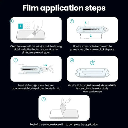 iPhone 16 Pro Max Anti-Peeping Screen Protector Installation Tool