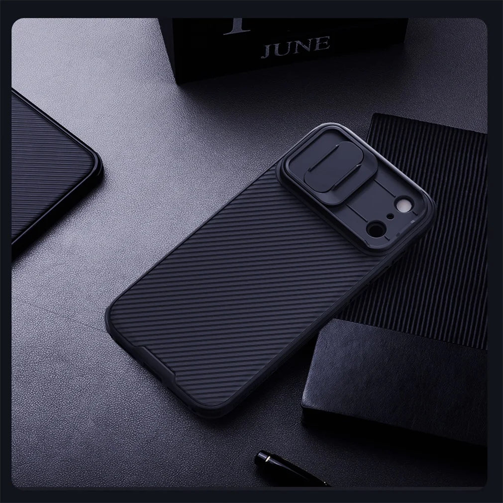 NILLKIN For iPhone 17Pro 17 Pro Max Matte MagSafe Case CamShield Pro Magnetic Charging Slider Camera Cover For iPhone17 / 17 Air