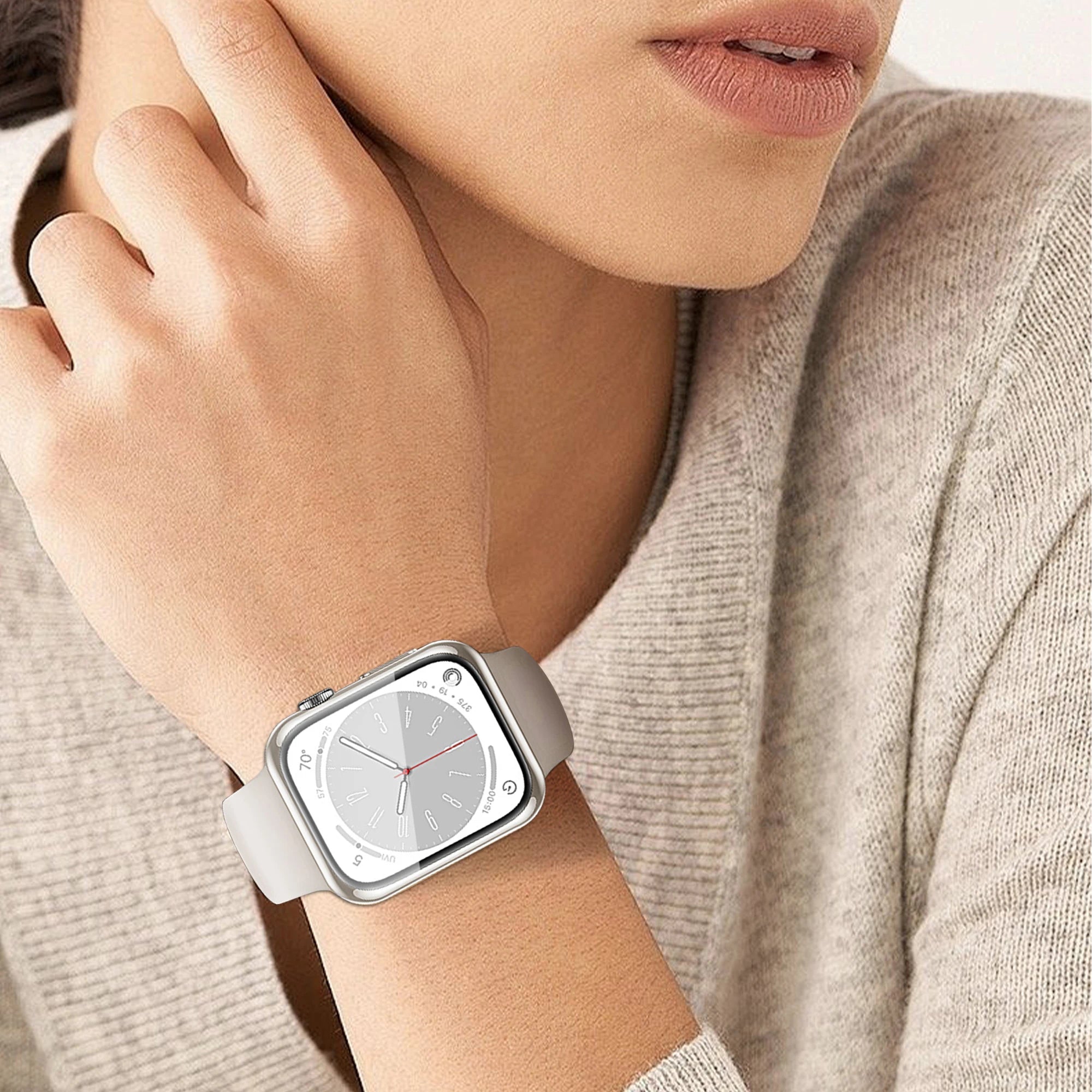 Screen Protector For Apple Watch 10 Case 46mm 42mm 45mm 41mm 44mm 40mm TPU bumper Cover iWatch Series 9 8 7 SE 6 5 4 Protective