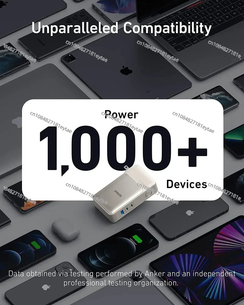 Portable Charger Powerbank 10000 mAh ANKER Mobile Power 733 GaN 65W USB-C Charger & Power Bank