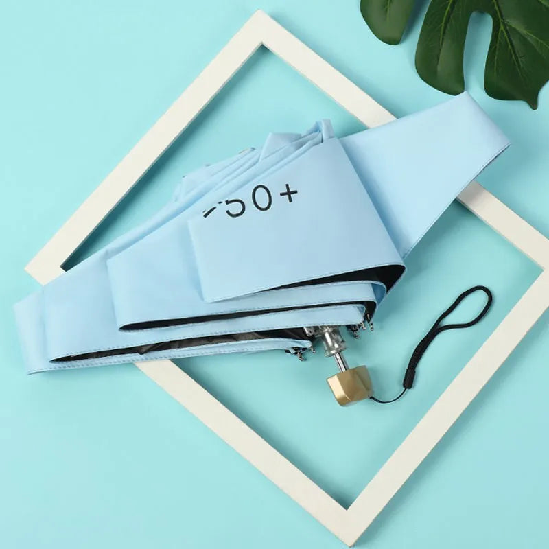 Mini five-fold umbrella sun protection sun umbrella sun protection anti-ultraviolet small and portable men and women fashion sun