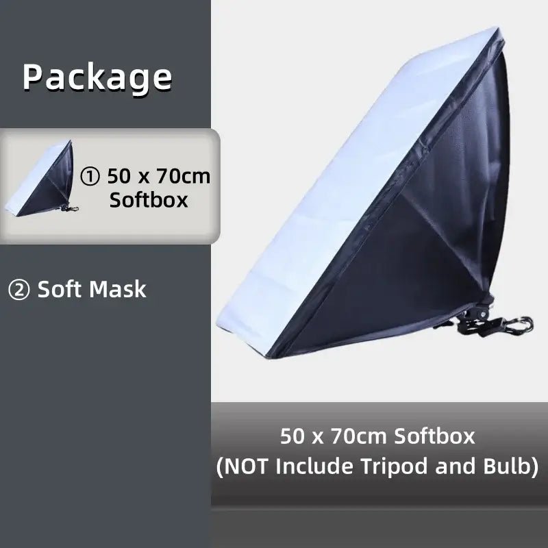 photography softbox kit with tripod- Techs park