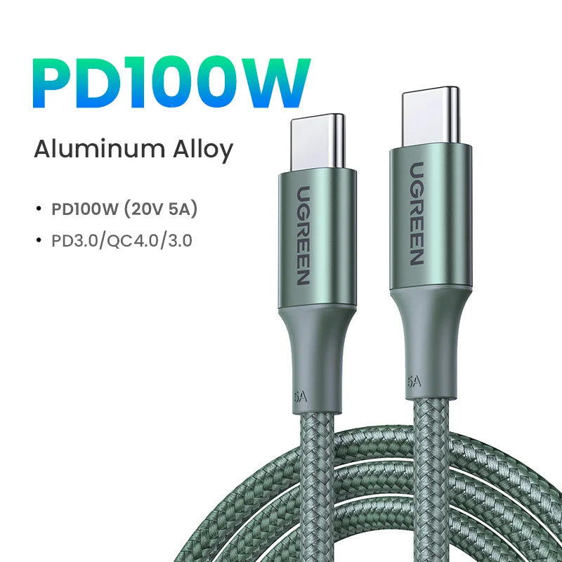 UGREEN USB C Cable 100W Type C to Type C 