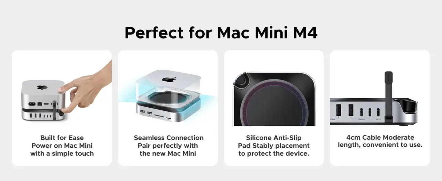     UGREEN Mac Mini M4 Docking Station USB-C Hub