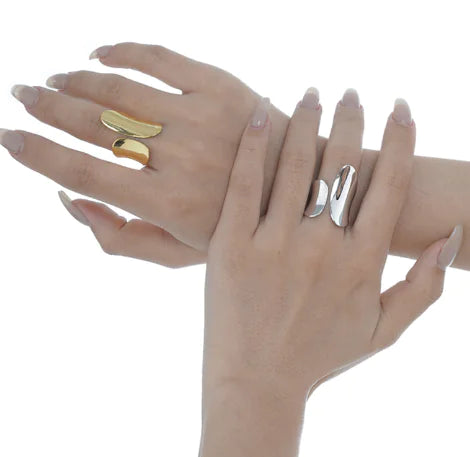 Light Pasta Finger Ring for Women's Fashion