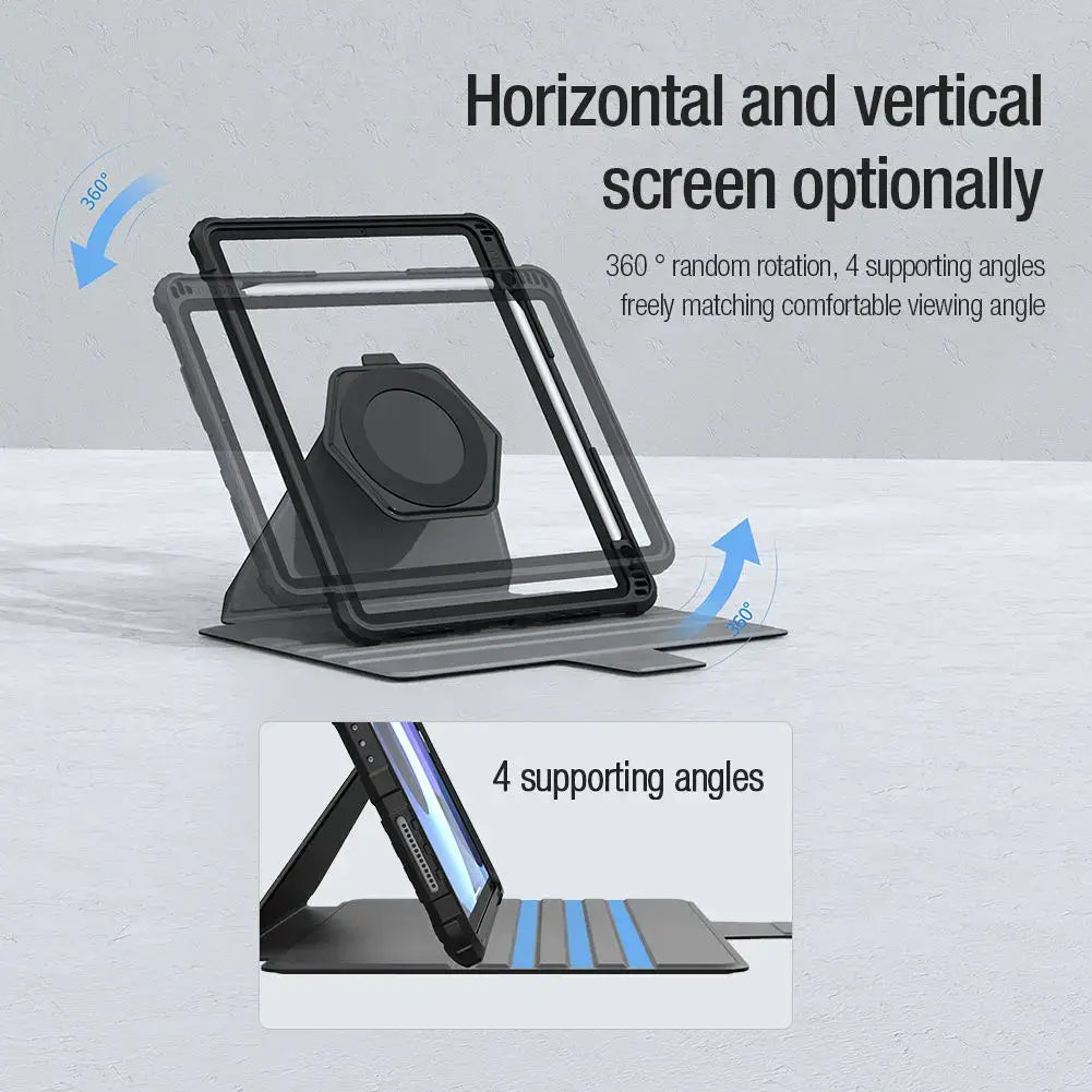 Nillkin iPad Magnetic Smart Case magnetic smart wake sleep Techs Park