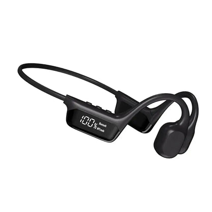 Écouteurs à Conduction Osseuse Bluetooth 5.4 Écouteurs sans Fil Étanche IPX8 pour la Natation et le Sport, avec Lecteur MP3 et 32 Go de RAM