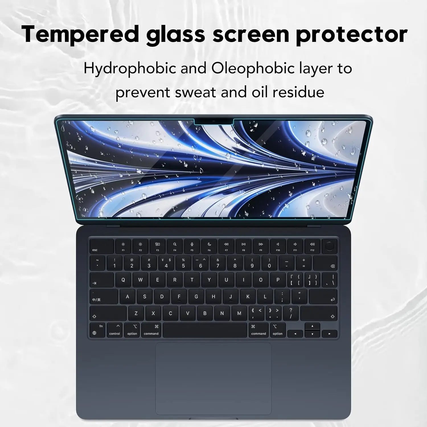 For MacBook Air 13.6 inch M4 A3240 2025 Tempered Glass Screen Protector M3 2024 A3113 Tablet Anti Scratch HD Protective Film