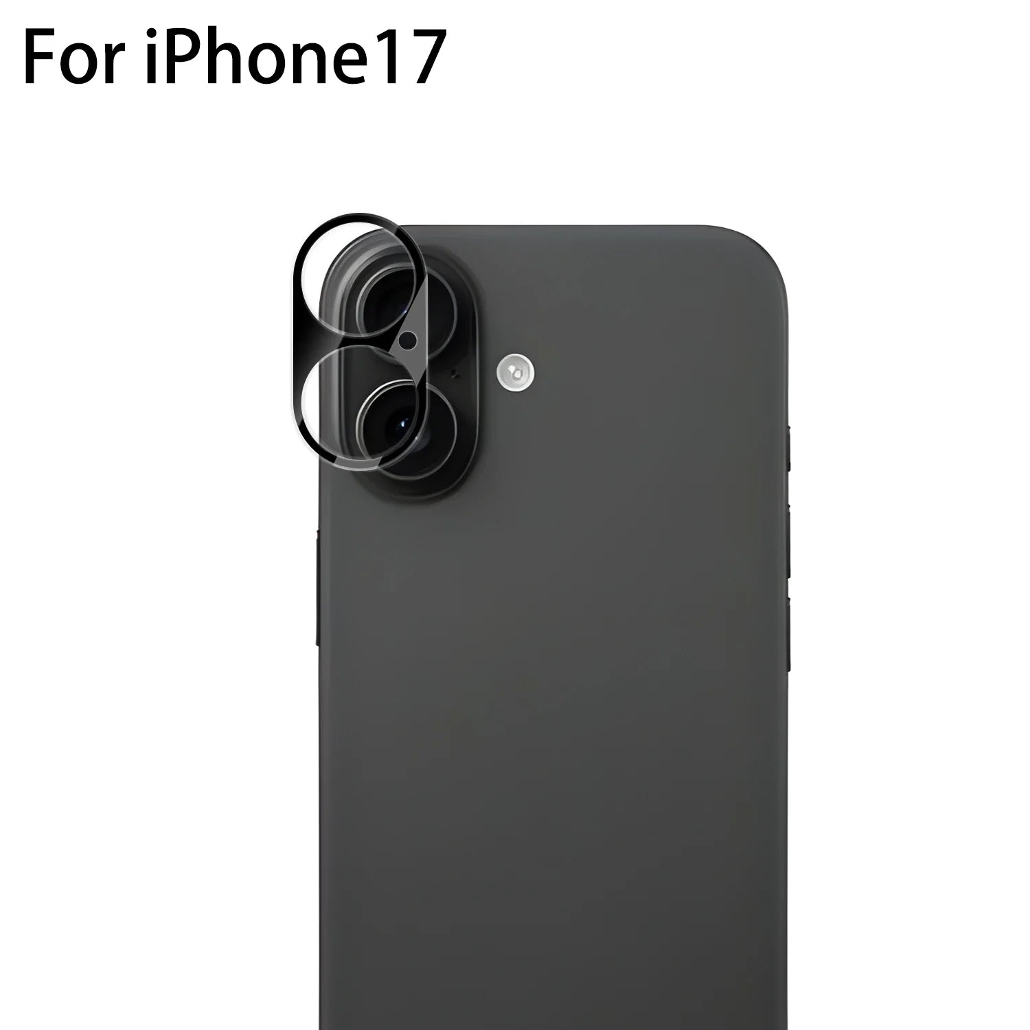 Tempered Glass Camera Protectors for IPhone 17 Series Anti-Scratch Ultra HD Lens Cover Films for IPhone 17 Air 17Pro ProMax