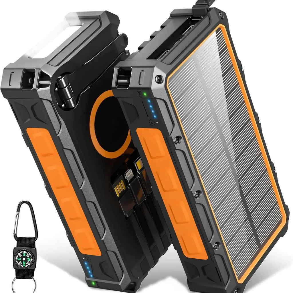 Multi-Function Solar Hand Crank Power Bank – Emergency Charger