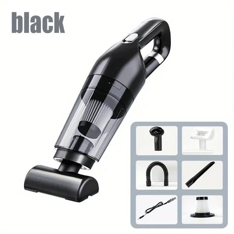 LEIBOO 10000PA Car Vacuum Cleaner Mini Portable Wireless Hand held Cleaner for Home Appliance Powerful Cleaning Machine