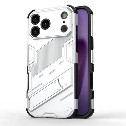 Phone Holder Case For iPhone 17 Pro Max Case Anti-knock Armor PC Back Cover For iPhone 17 Pro Max Case For iPhone 17 Pro 17 Air