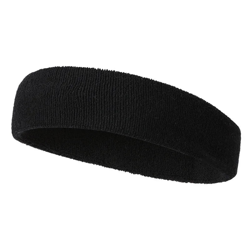 1 PC Towel cloth Headband Sweat Bandage Sport Head Hair Band Workout Tennis Fitness Jog Basketball Running Sweatband Women Men