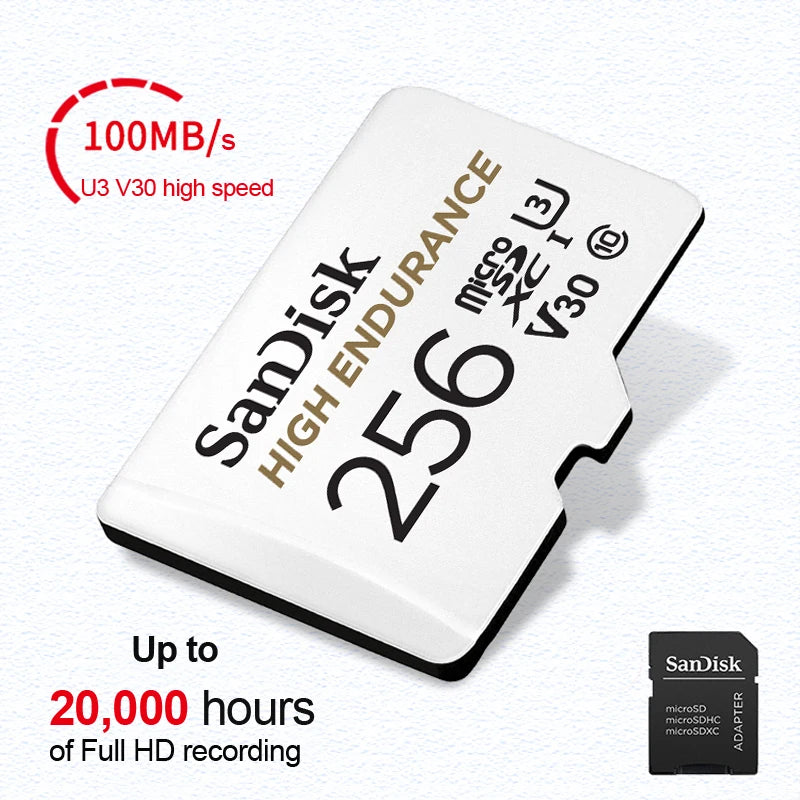 SanDisk Memory Card Extreme Pro Micro SD Card 64GB 256GB 512GB A2 U3 V30 4K UHD TF Card Up To 200M/s Flash Card for Camera Drone