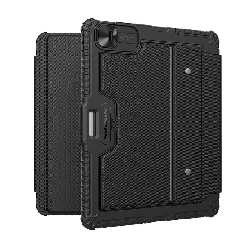 Nillkin 2In1 Backlight Keyboard Case For Apple iPad Pro 13 M4 /Air 11 M2/M3 2025 Magic Trackpad Pencil Holder Slide Camera Cover
