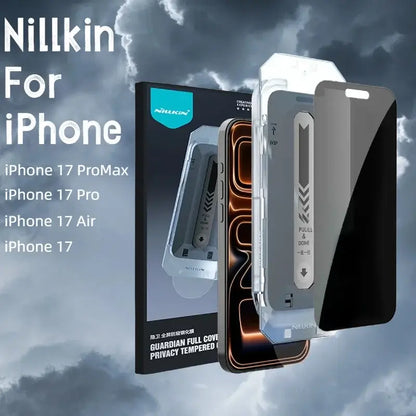 iPhone 17 Pro Max Privacy Tempered Glass Front View