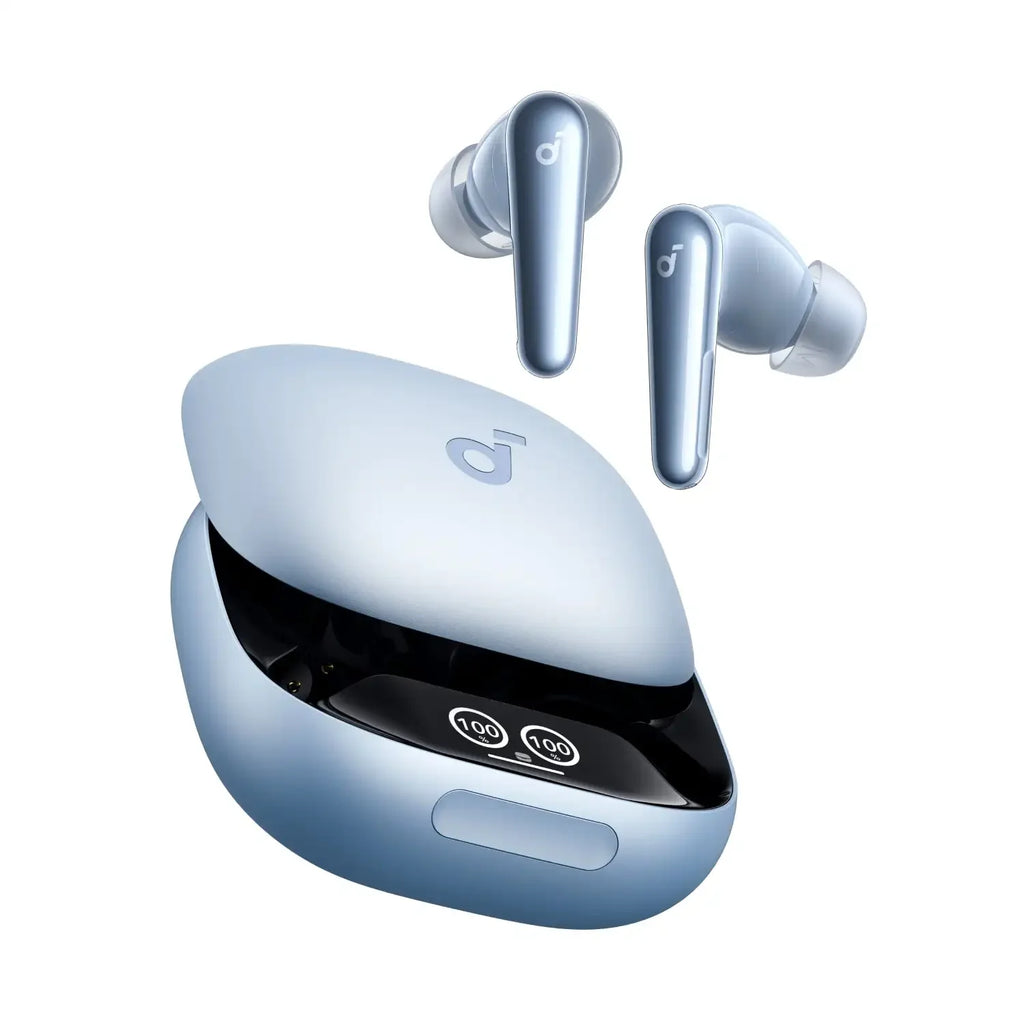 Soundcore Liberty 4 Pro by Anker, Noise Cancelling Wireless Earbuds, 7-Sensor and Real-Time Adaptive Noise Cancelling, A3954