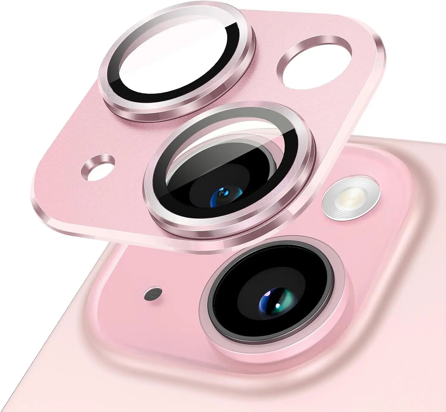 Metal Tempered Glass Camera Lens Protector Cover For iPhone 15 Pro Max 14 Plus 13 Mini 15Pro 14Pro Protection Phone Accessories
