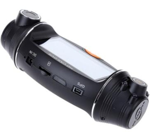 High-definition car cam night mode motion detection with GPS