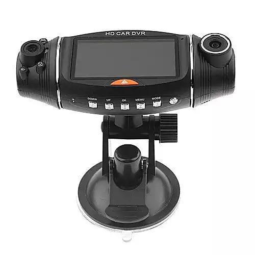 High-definition car cam night mode motion detection with GPS