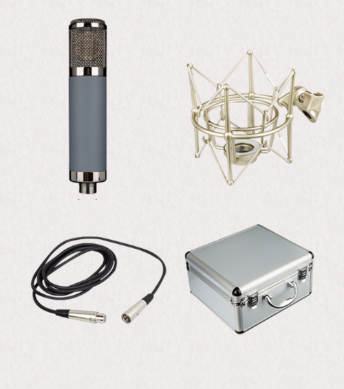 Compact Condenser Mic 34mm Membrane PC Smartphone 48V Mic