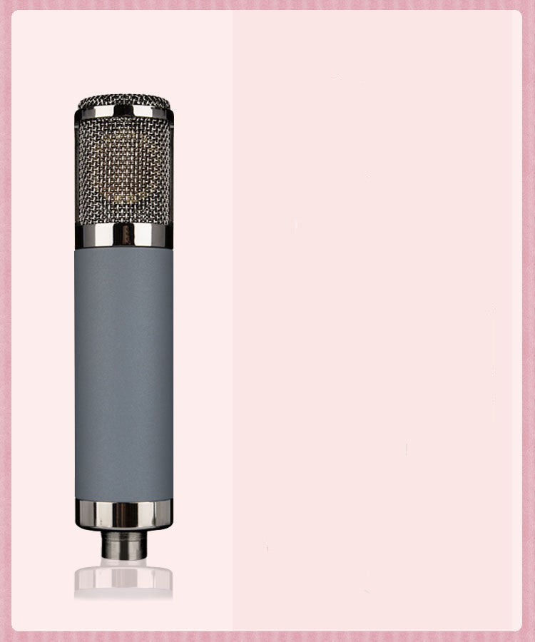 Compact Condenser Mic 34mm Membrane PC Smartphone 48V Mic