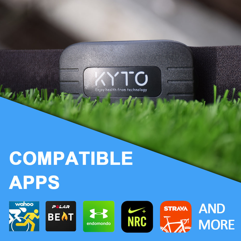 Wireless Heart Rate Tracker Bluetooth 4.0 Strap Waterproof Fitness