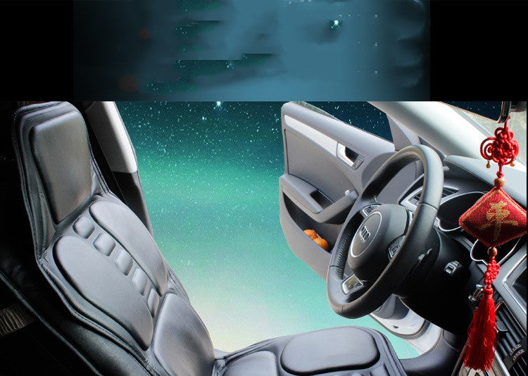 Vehicle massage cushion for back neck lumbar
